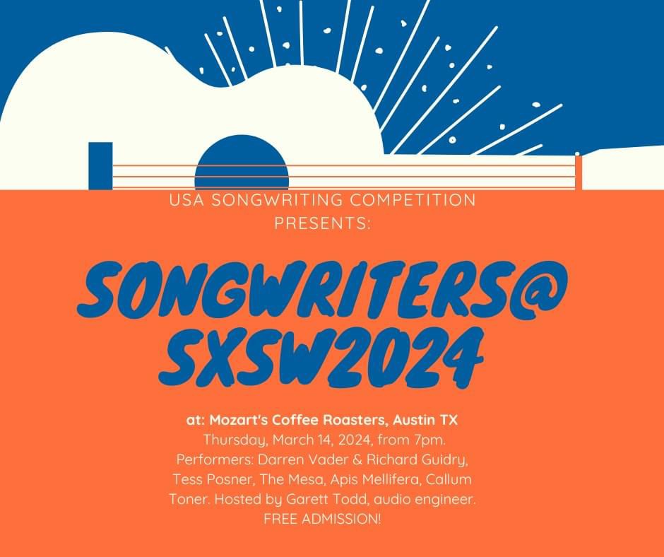 Songwriters@SXSW2024 Featured Image
